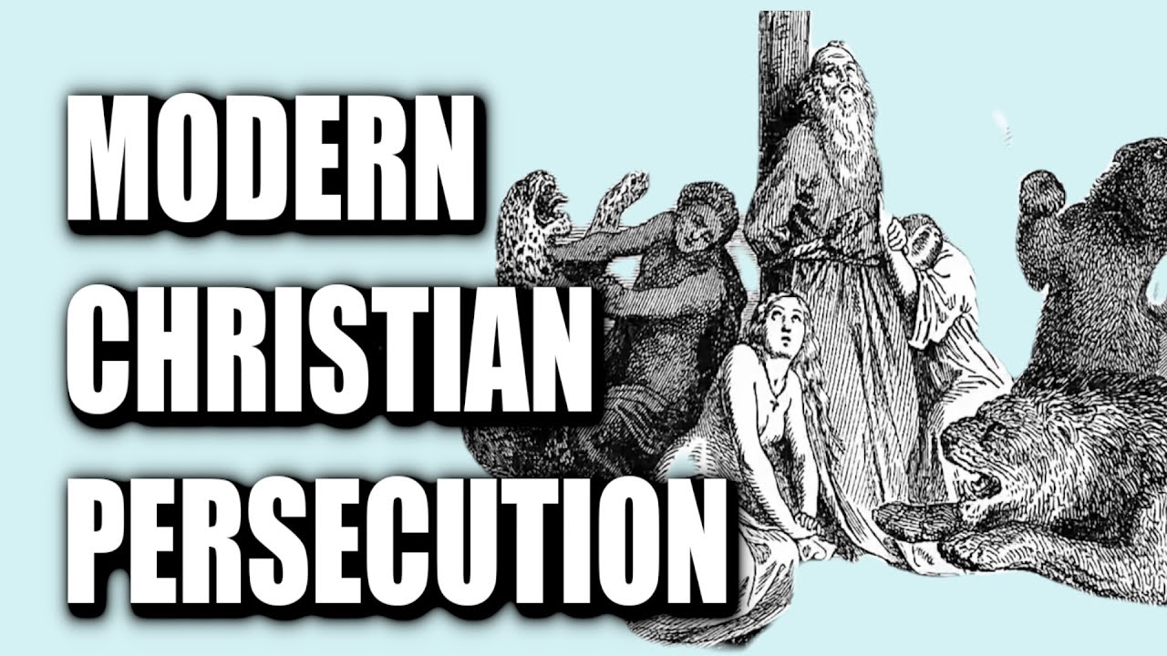 John MacArthur:  MODERN CHRISTIAN PERSECUTION