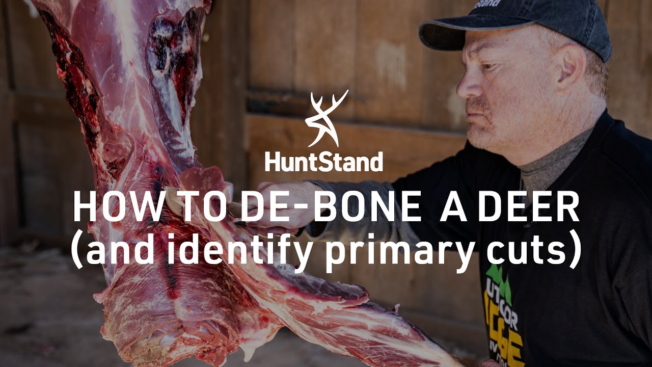 How To De-Bone A Deer (And Identify Primary Cuts)
