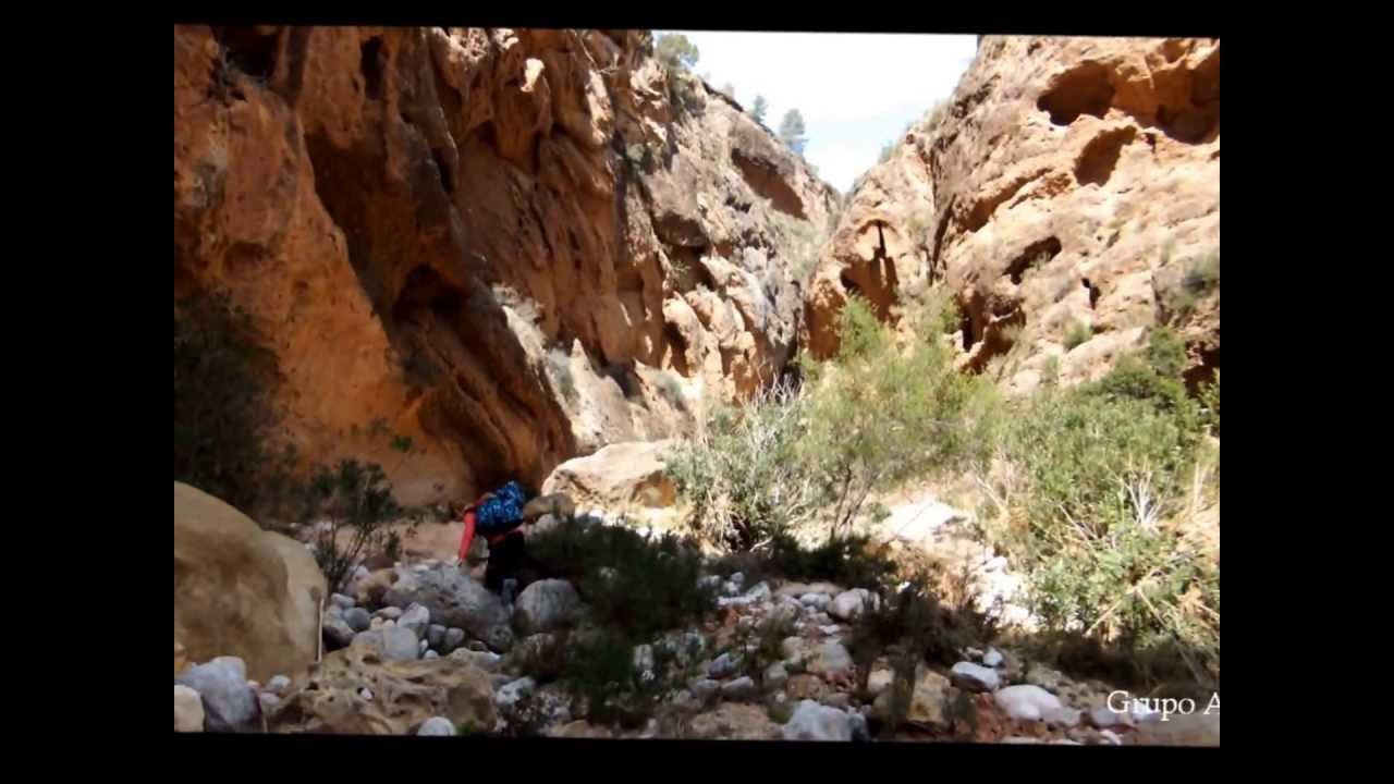 Rambla de Lebor - Estrecho de la Agualeja o Arboleja (Aledo) Murcia.