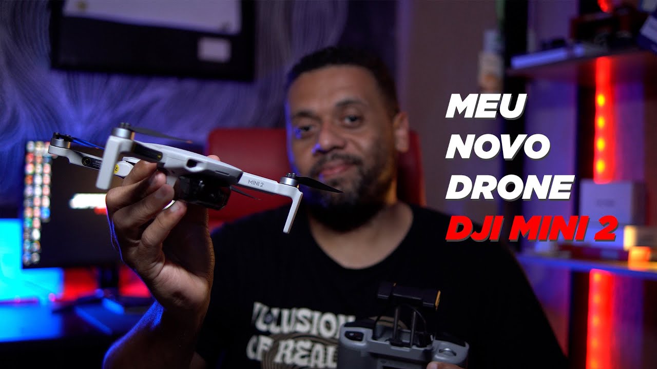 MEU NOVO DRONE | DJI MINI 2 FLY MORE COMBO
