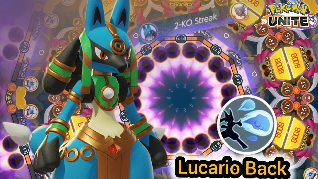 Lucario Power Punch and Close Combat Crazy 