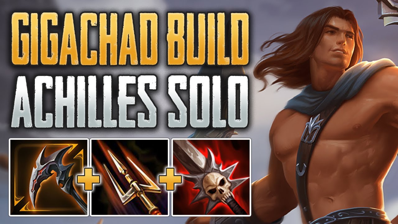achilles solo but he's full damage + crit