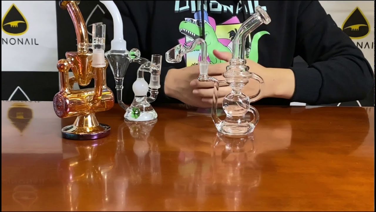 thedinonail.com--Mini Jig Built-In-Container Mini Recycler Rig