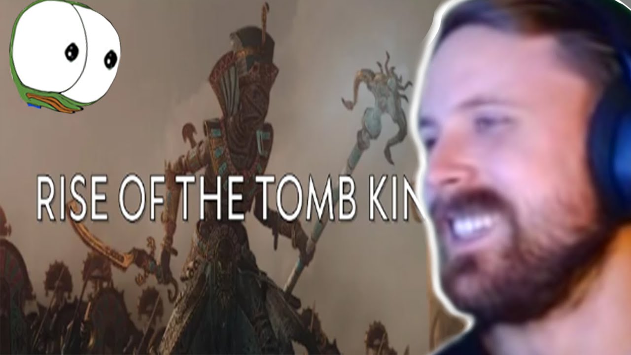 Forsen Reacts - Rise of the Tomb Kings | Total War: WARHAMMER 2 Cinematic