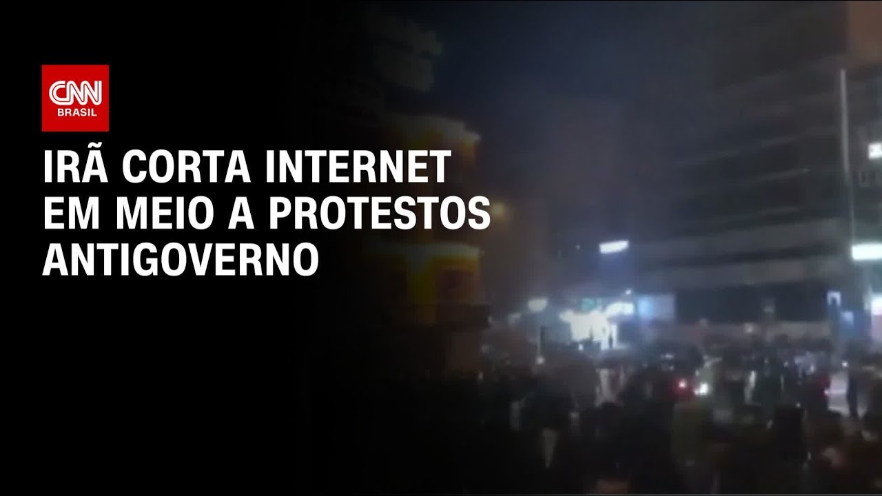 Ir&atilde; corta internet da popula&ccedil;&atilde;o ap&oacute;s crescimento de protestos antigoverno | LIVE CNN