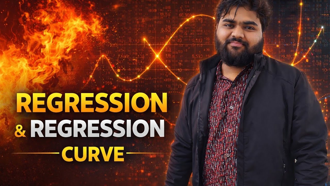 Regression line || Curve || Regression Coefficients || Agri Genetics hub 
