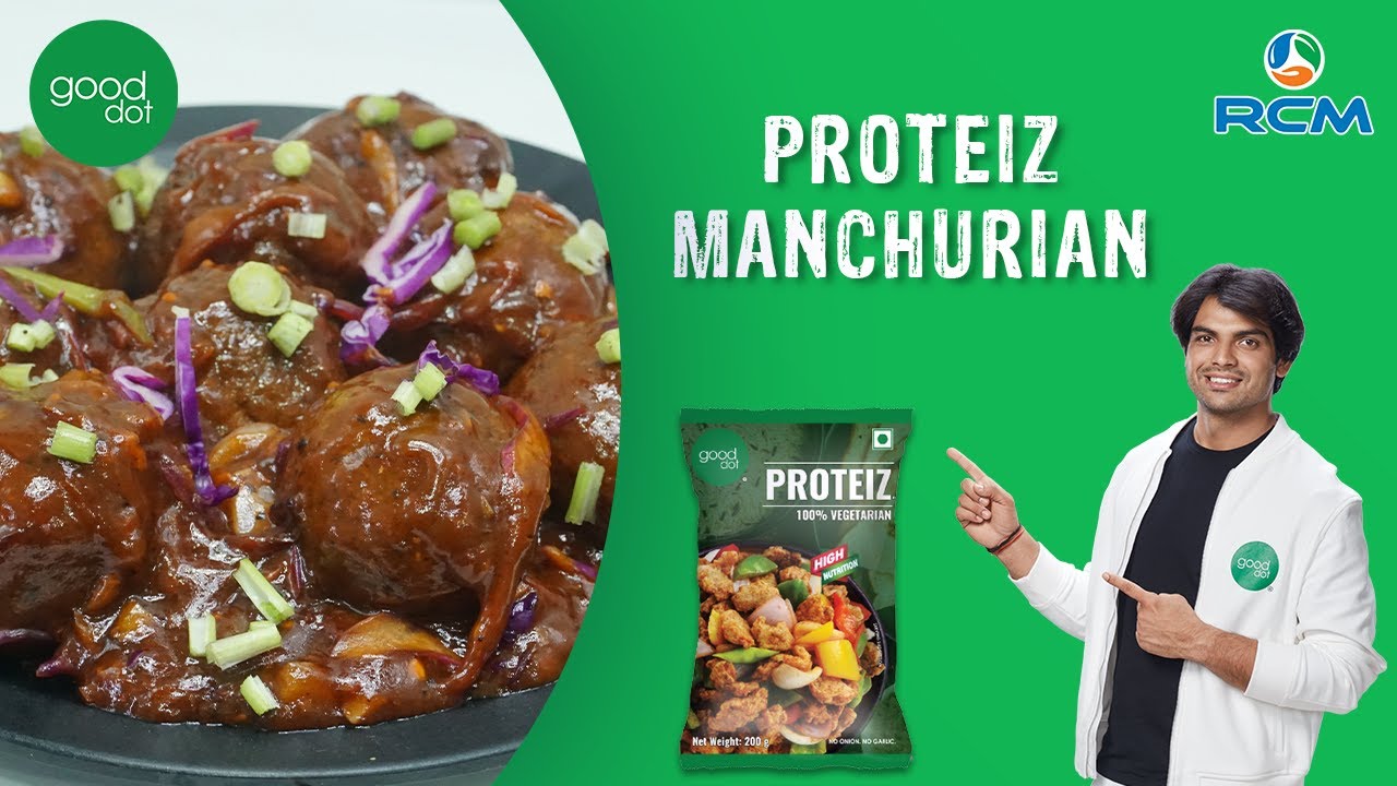 Gooddot Proteiz Manchurian| Loaded with Protein| Tasty| with Rcm Ingredients