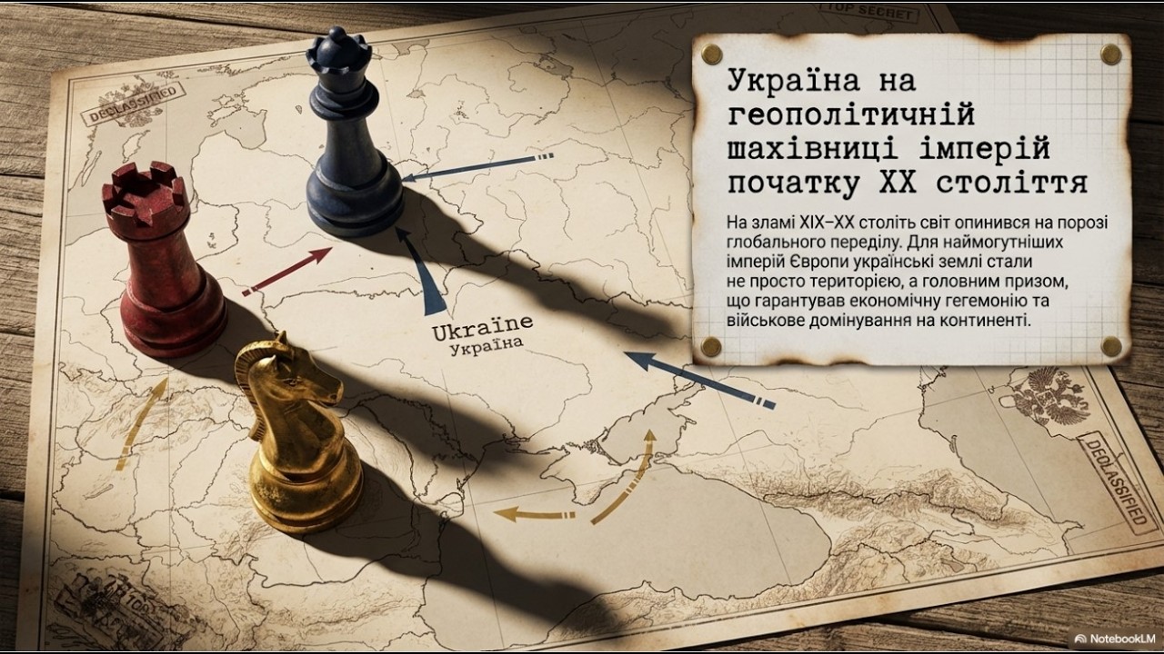 ♟️ Велика Гра. Чому три могутні імперії ділили Україну? 🗝️