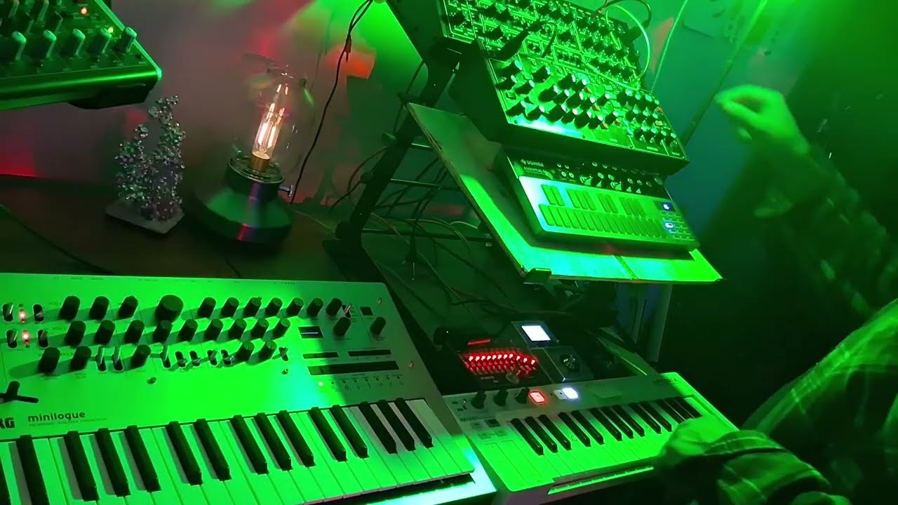 Hypnotic Arps on Behringer Model D, Pro-1 on Bass