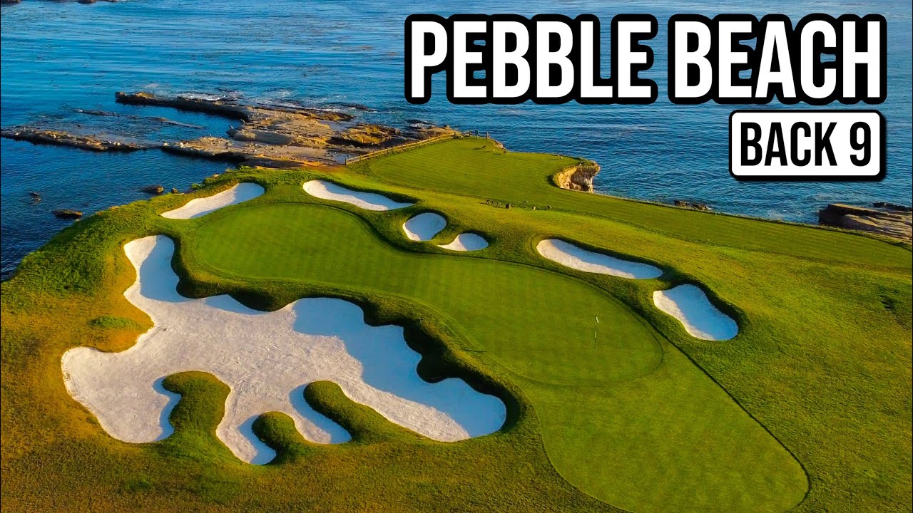 Я играл в PEBBLE BEACH с советов | Видеоблог BACK 9 Course