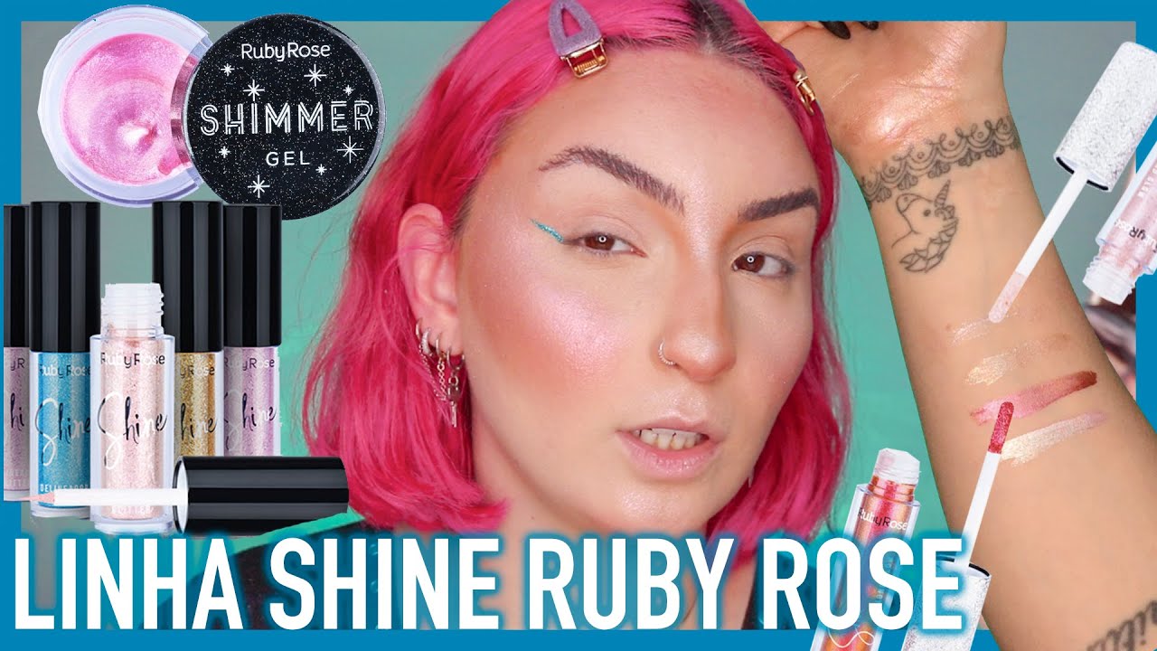 RESENHA LINHA SHINE RUBY ROSE | VÍCIO BLOG
