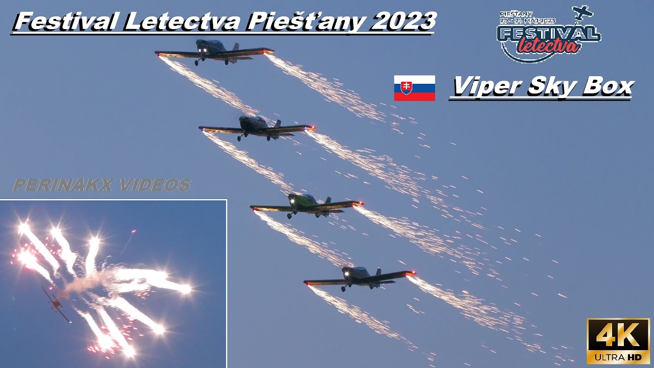 Tomark SD-4 ▲ Viper Sky Box 🇸🇰 ▲ Festival Letectva Piešťany 2023 (Sunset)