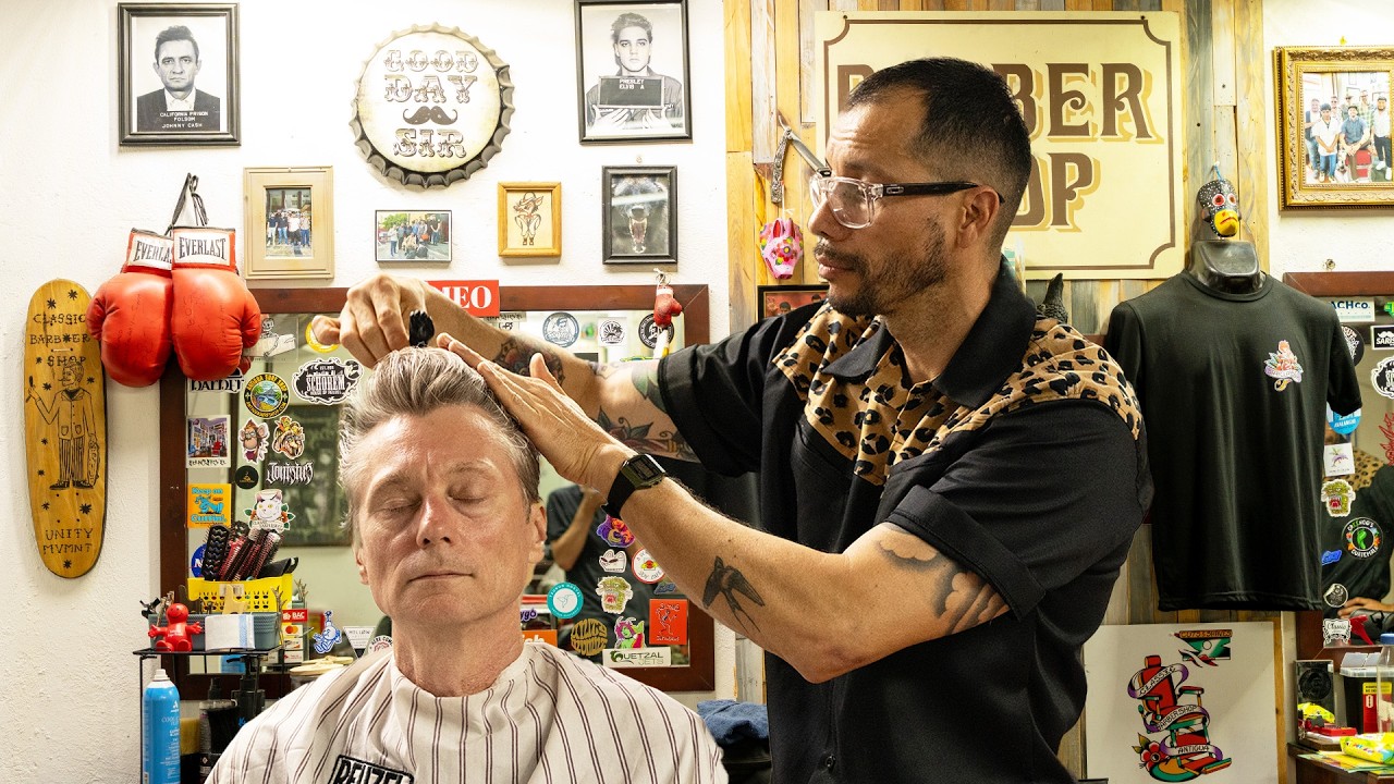💈 I Got The Vanguard Haircut & Hair Styling At Antigua’s Hidden Barbershop Gem 🇬🇹