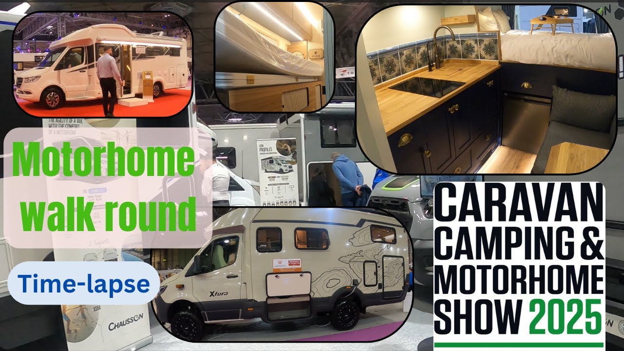 Caravan and Motorhome Show 2025 NEC Walk round