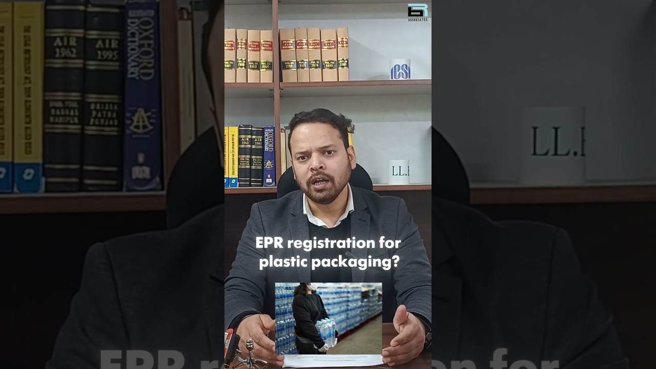 EPR registration for plastic packaging|#cpcb |#eprregistranon | #eprforplasti |#eprcertificate