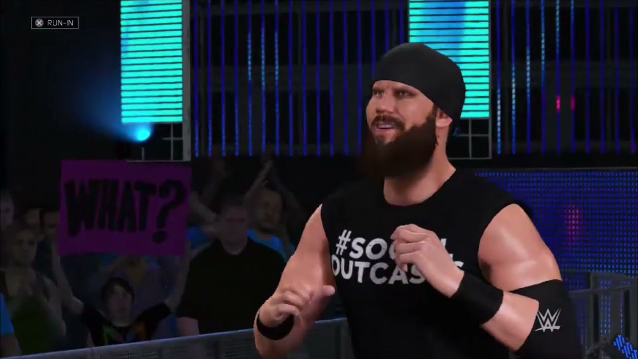 WWE CURTIS AXEL ALL VIDEO GAMES ENTRANCE