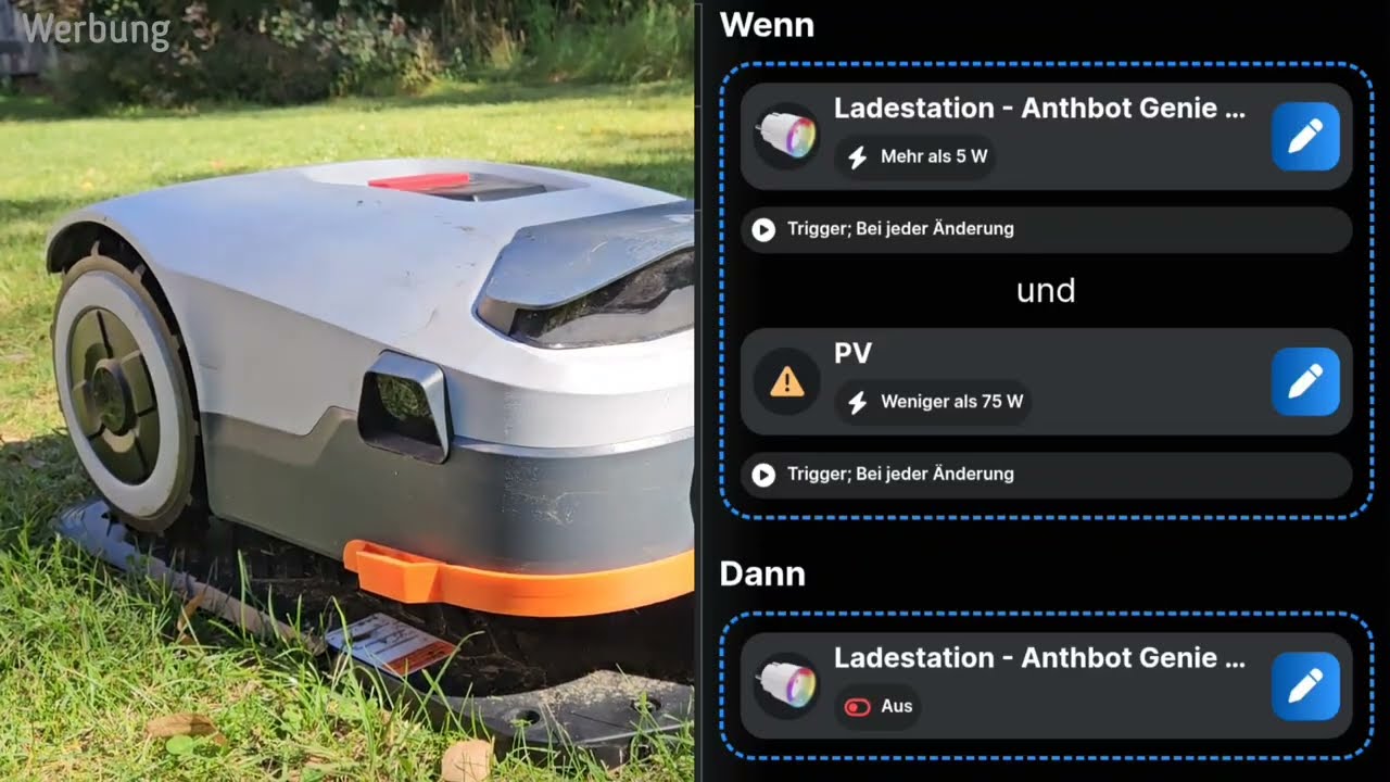 ANTHBOT Genie - 10 Watt Standby auf Null reduzieren + 100% PV laden Automatisierung mit SHELLY