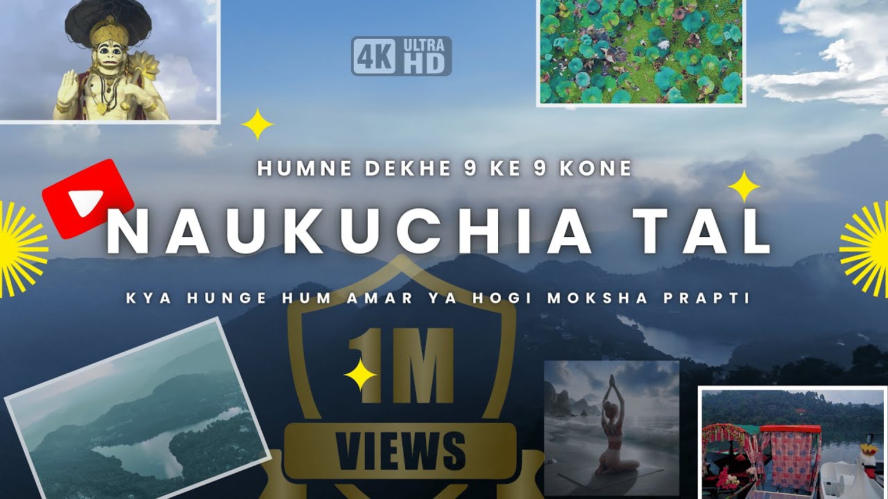 Explore Naukuchiatal in 4K: Serene Lakes, Adventure & Hanuman Temple | Full Travel Experience
