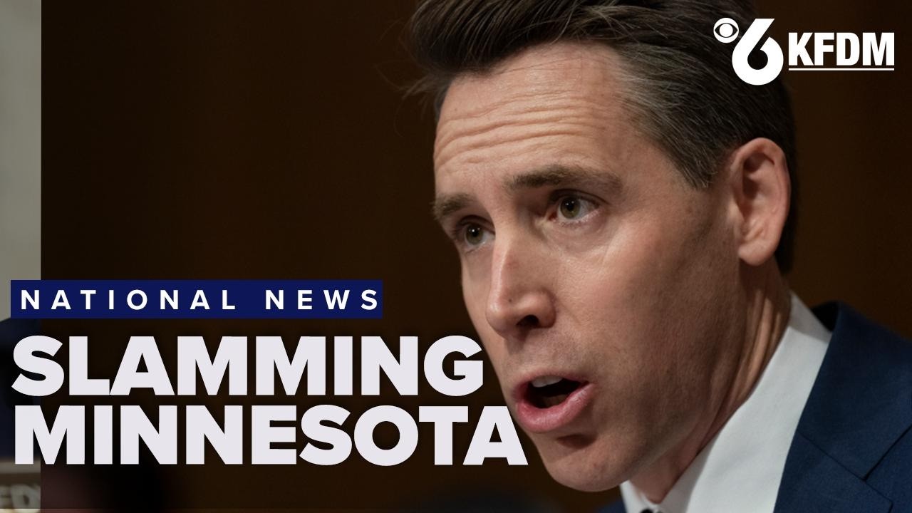 Senator Hawley slams Minnesota AG on Somali fraud, immigration enforcement