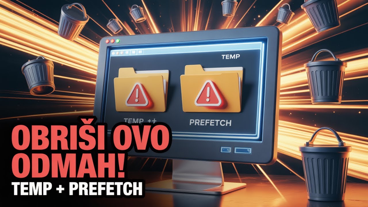 Kako da izbrišeš bespotrebne fajlove i ubrzaš Windows!