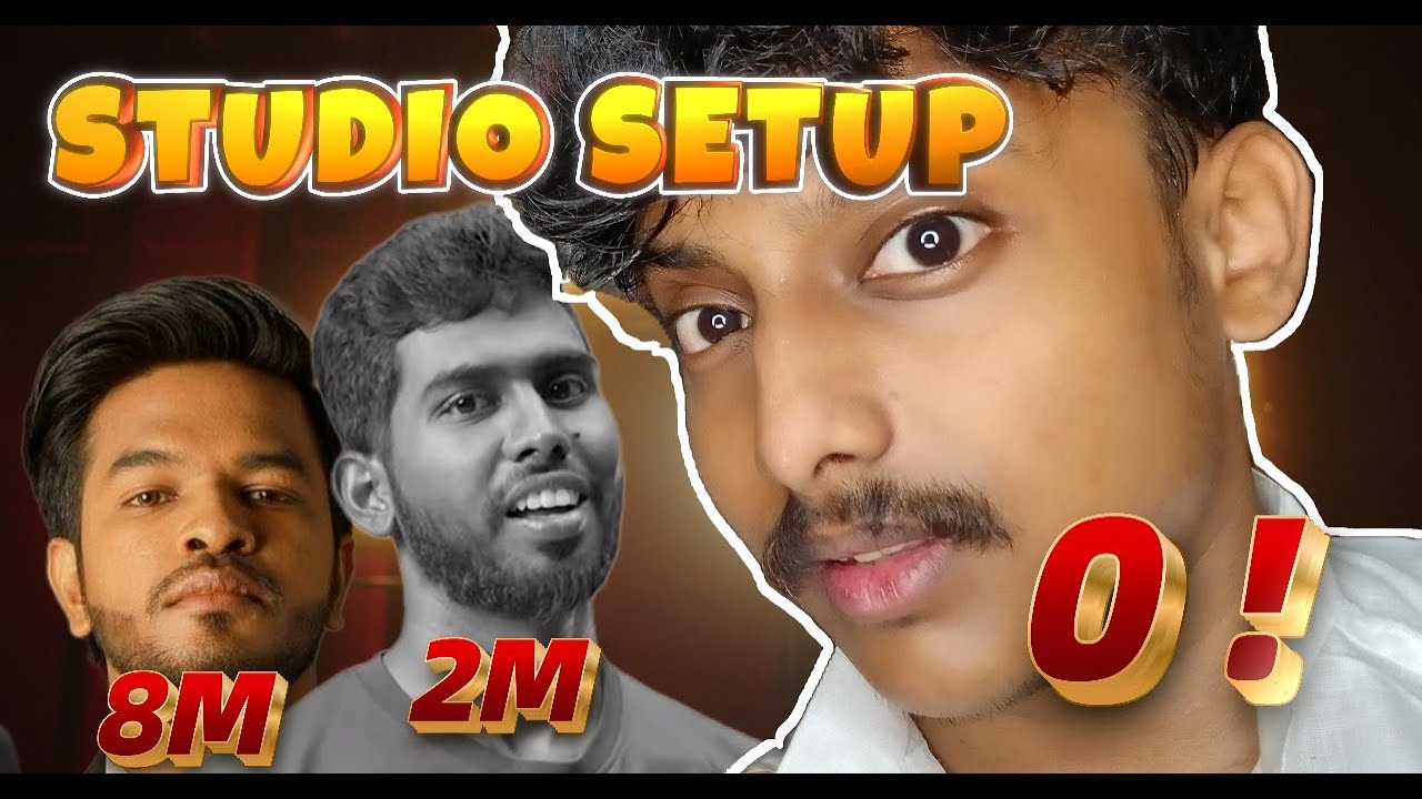 என் முதல் YouTube ஸ்டுடியோ ! 🎥 | Ponroshan Talks Studio Setup