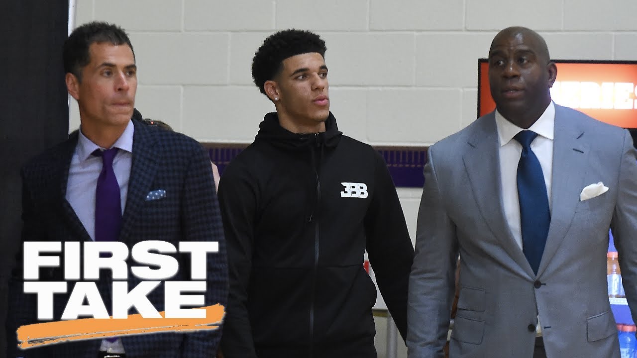 Can Lonzo Ball Carry The Lakers? | First Take | June 29, 2017