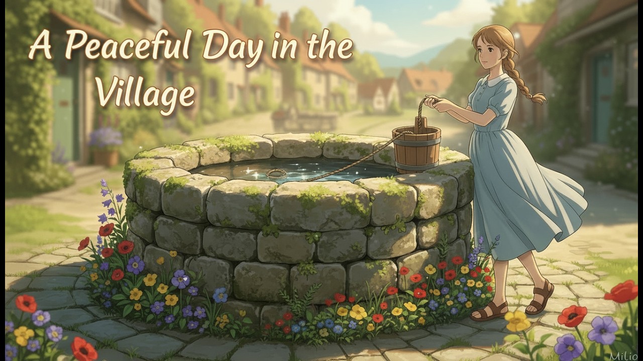 This Peaceful Village Life Will Calm Your Mind 🌾✨ (Ghibli Inspired ASMR)