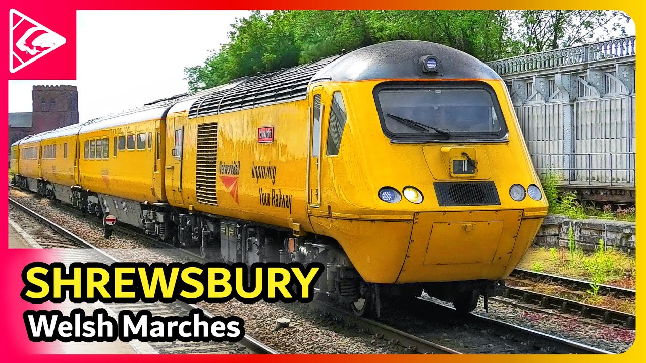 Trains at Shrewsbury 14/06/2024