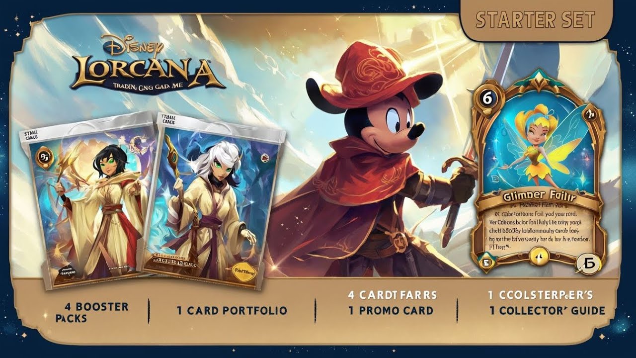 Представлен стартовый набор Disney Lorcana Fabled Collection!