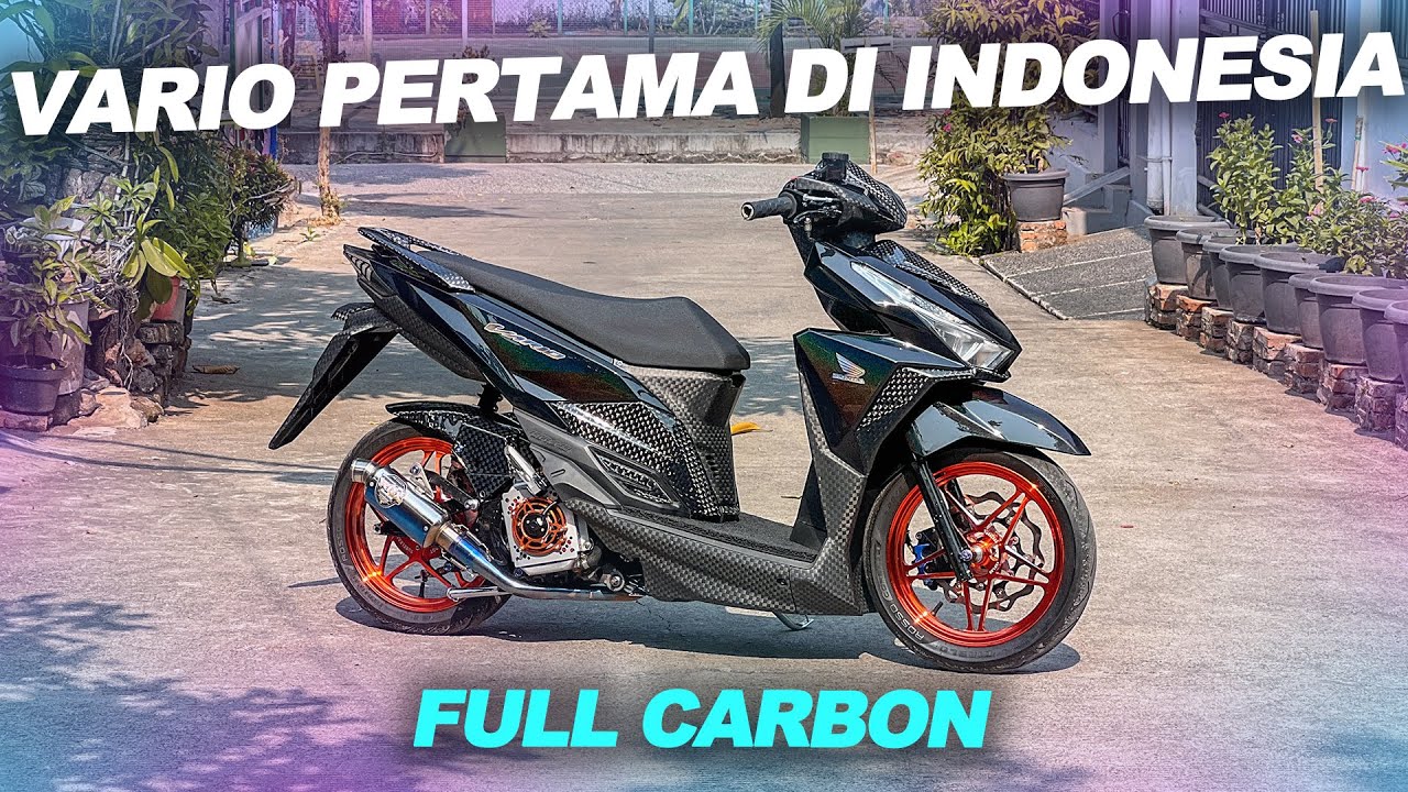 VARIO VATRICK MODIF FULL CARBON KEVLAR BODY KASAR !!! HEDON PARAHHH !!