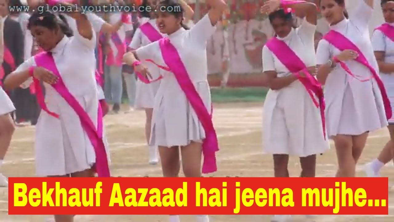 Bekhauf Aazaad hai jeena mujhe by BWGS girls (GYV)