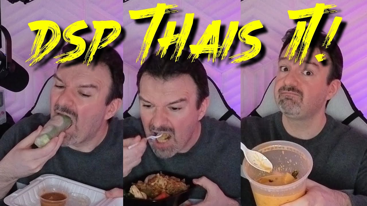 DSP THAIS IT! DSP Tries It, выпуск 242 — тайская лапша, утка карри и спринг-ролл!