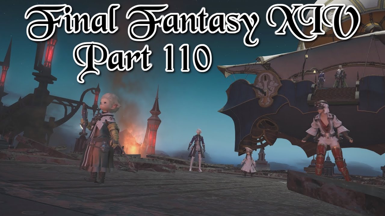 THE ADULTS ARE TALKING: Let's Play Final Fantasy XIV Part 110