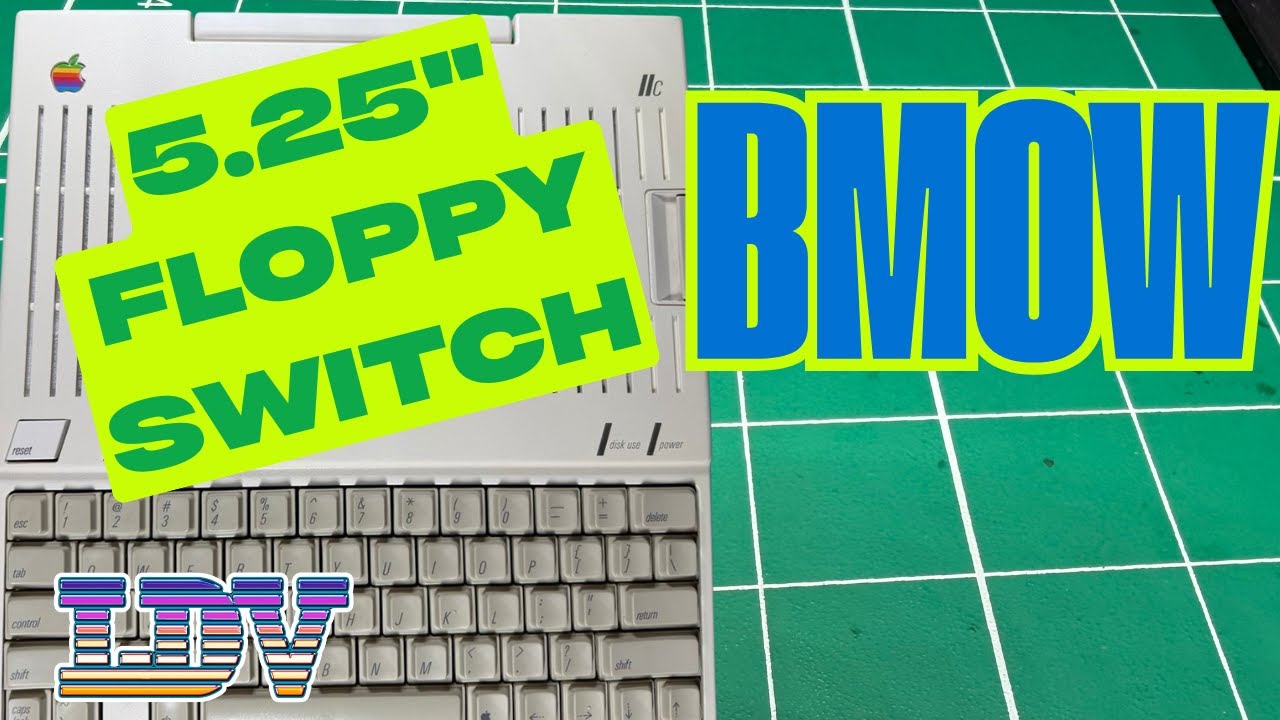 LIVE Apple IIc BMOW 5.25