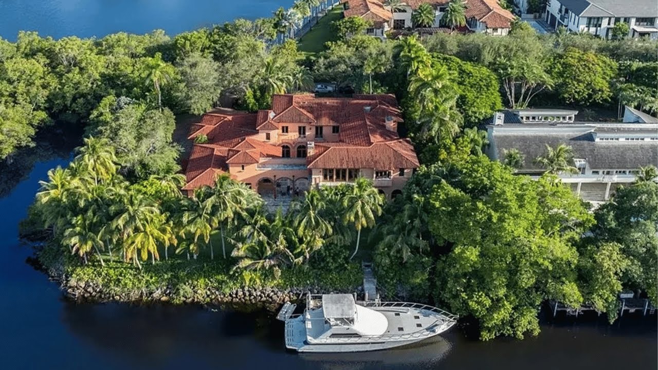 INSIDE a Mediterranean Mega-Estate with 388' Water Frontage in Gables Estates | SERHANT. Tour
