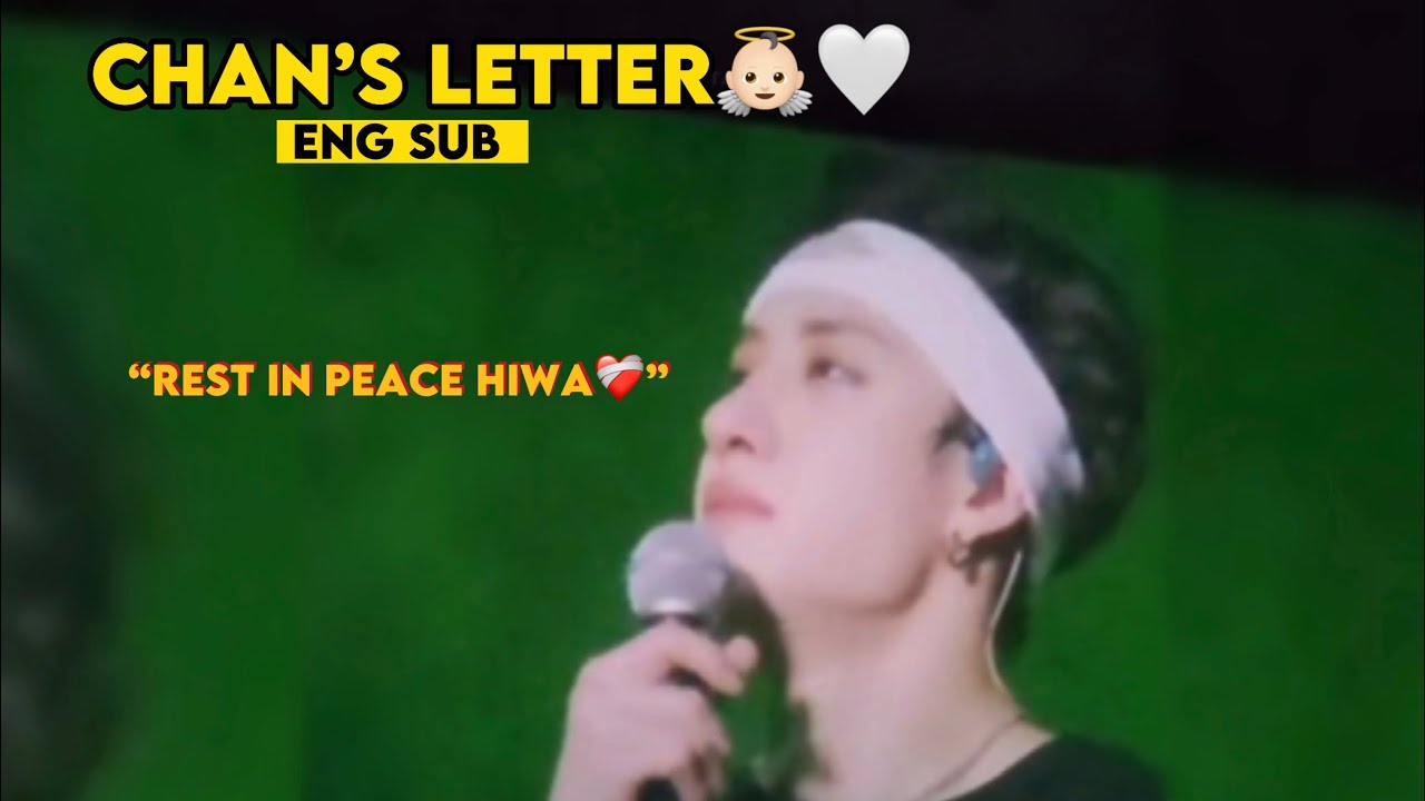 (Eng sub) Bang Chan's Letter 220618 | Stray Kids 2nd World Tour 