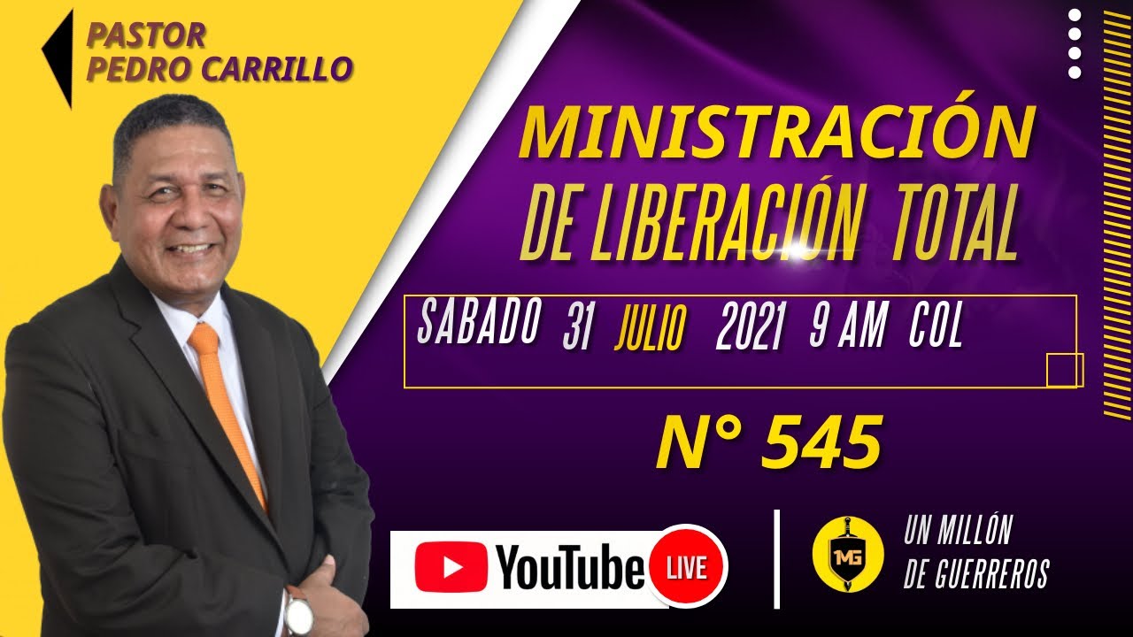 N&deg; 545 &iexcl;RETIRO DE AYUNO DE LIBERACI&Oacute;N TOTAL!!! Pastor Pedro Carrillo
