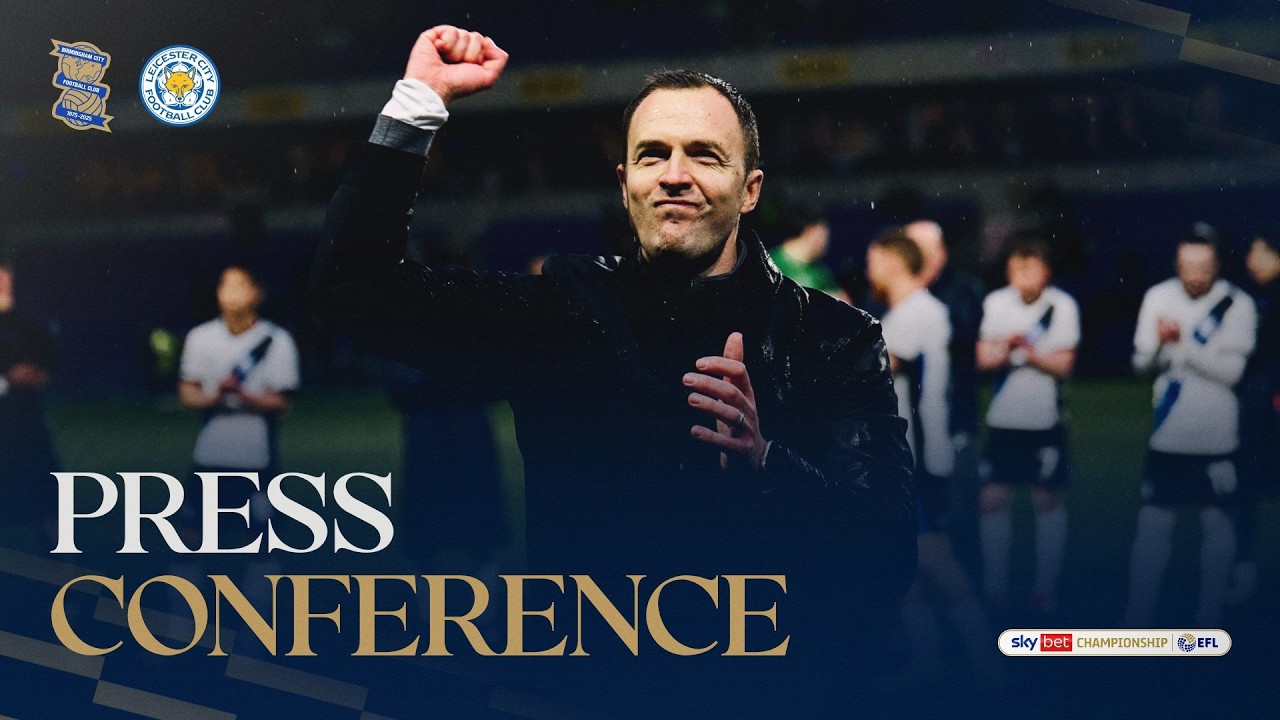 NEW | Chris Davies on Birmingham City's busy transfer window & looks ahead to Leicester test