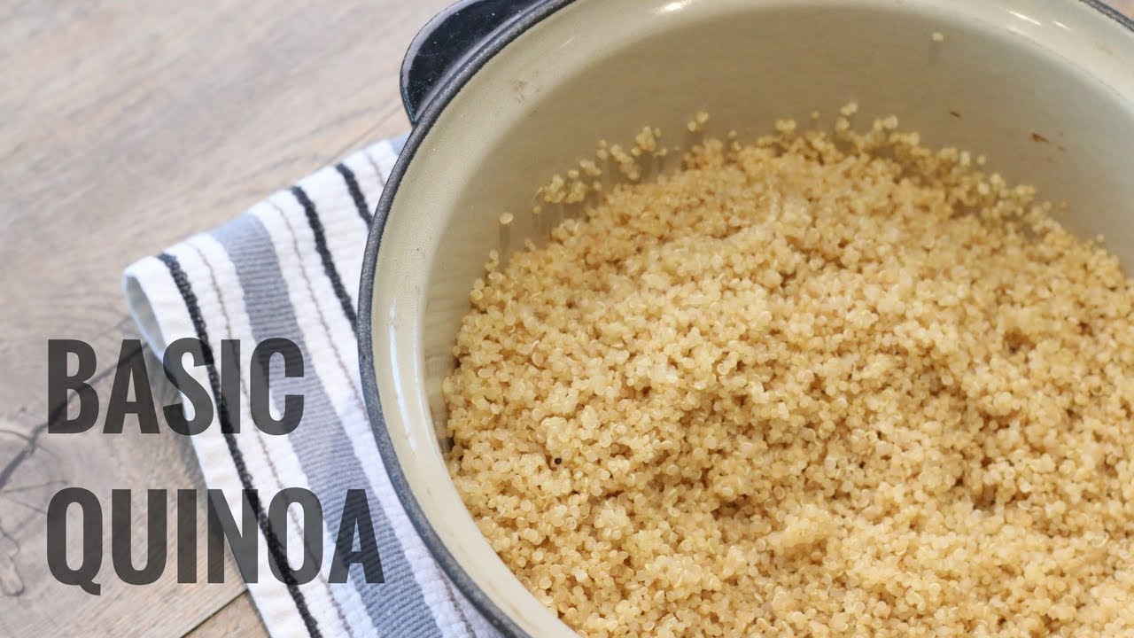 Basic Quinoa| Cook For Your Life