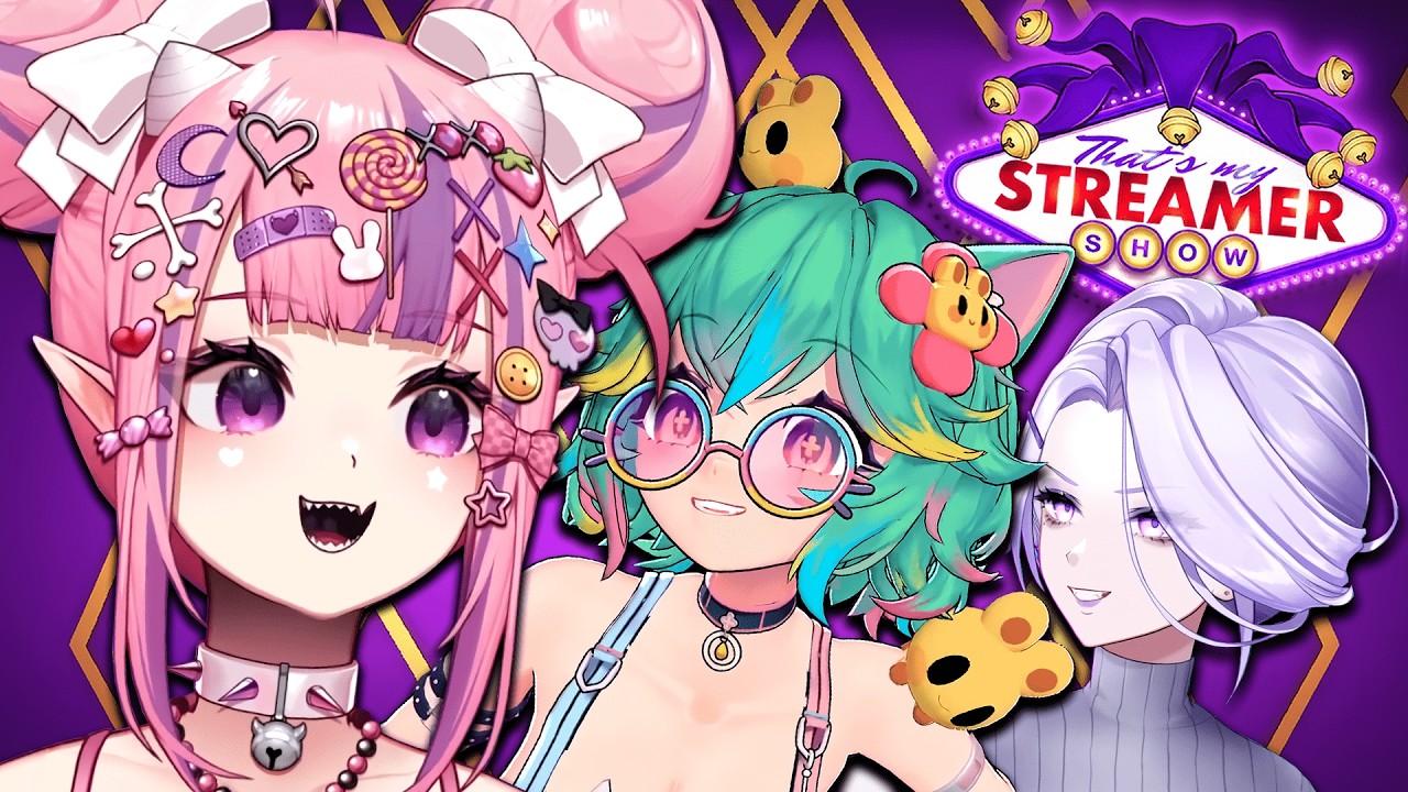 Ironmouse, Rosedoodle and AiCandii's Girls' Night in That's My Streamer