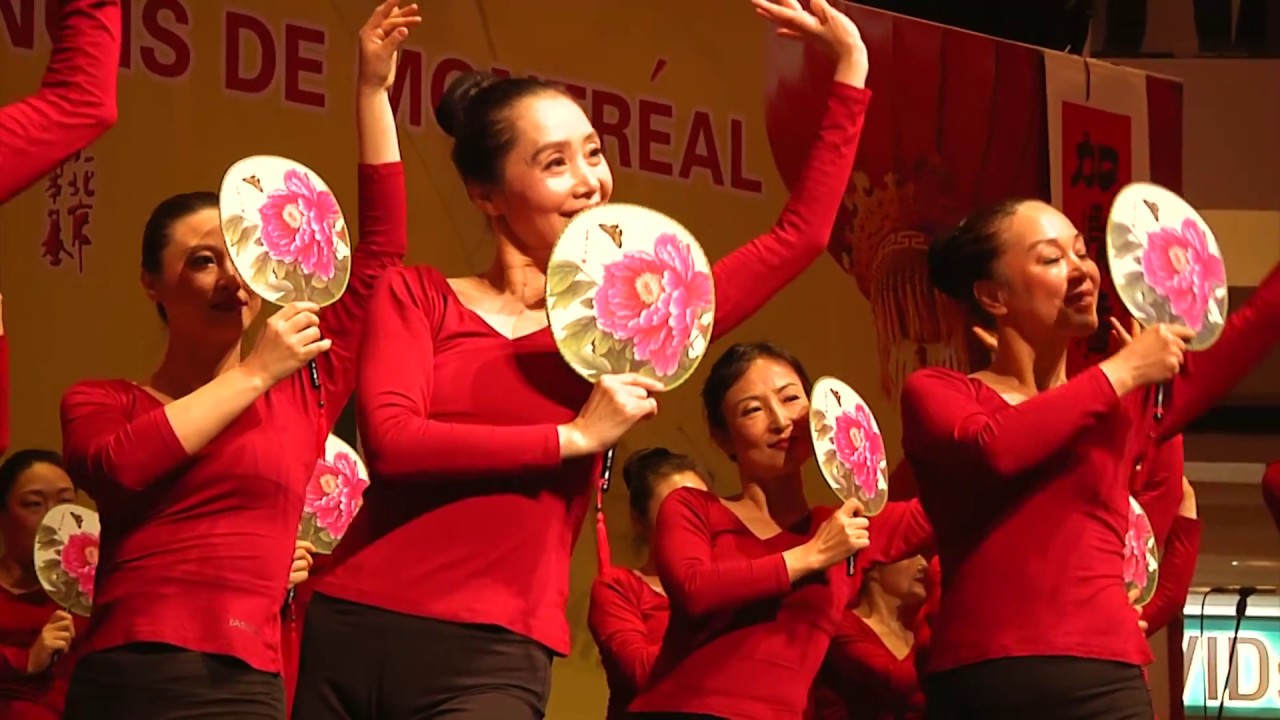 古典舞组合《茉莉花》（2018 蒙特利尔欢乐春节庙会）