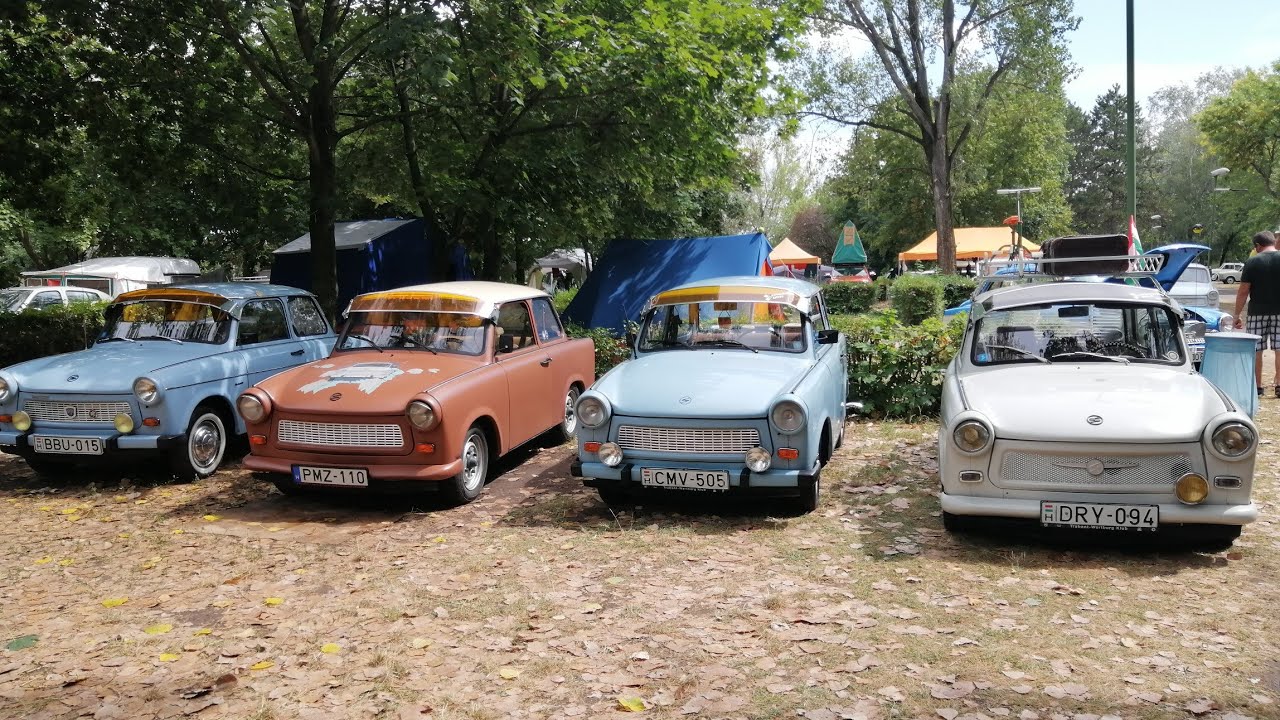 TWK Retro kemping Siofók 2022 - Hungary | Trabant, Wartburg | DDR Cars |