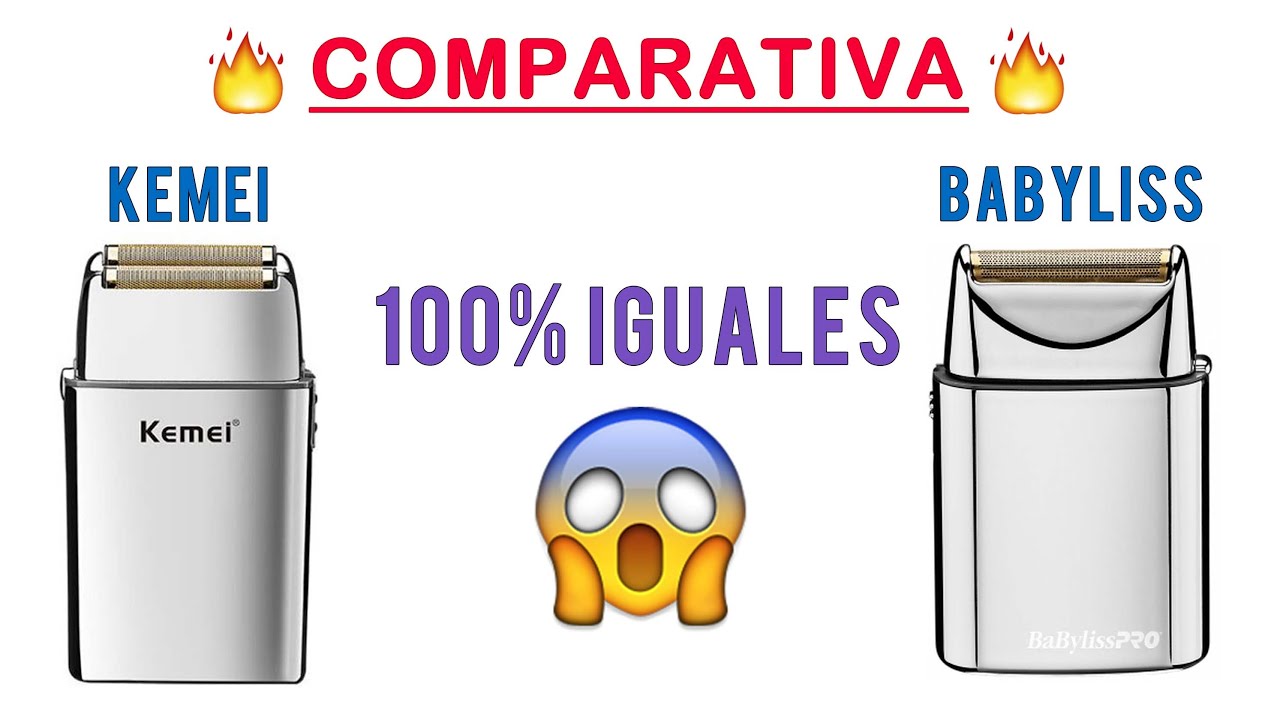 Shaver KEMEI vs Shaver BABYLISS - COMPARATIVA (2021)