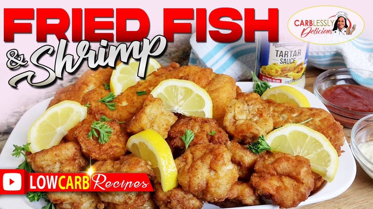 Жареная рыба и креветки по кето-диете | Вкусные рецепты с низким содержанием углеводов