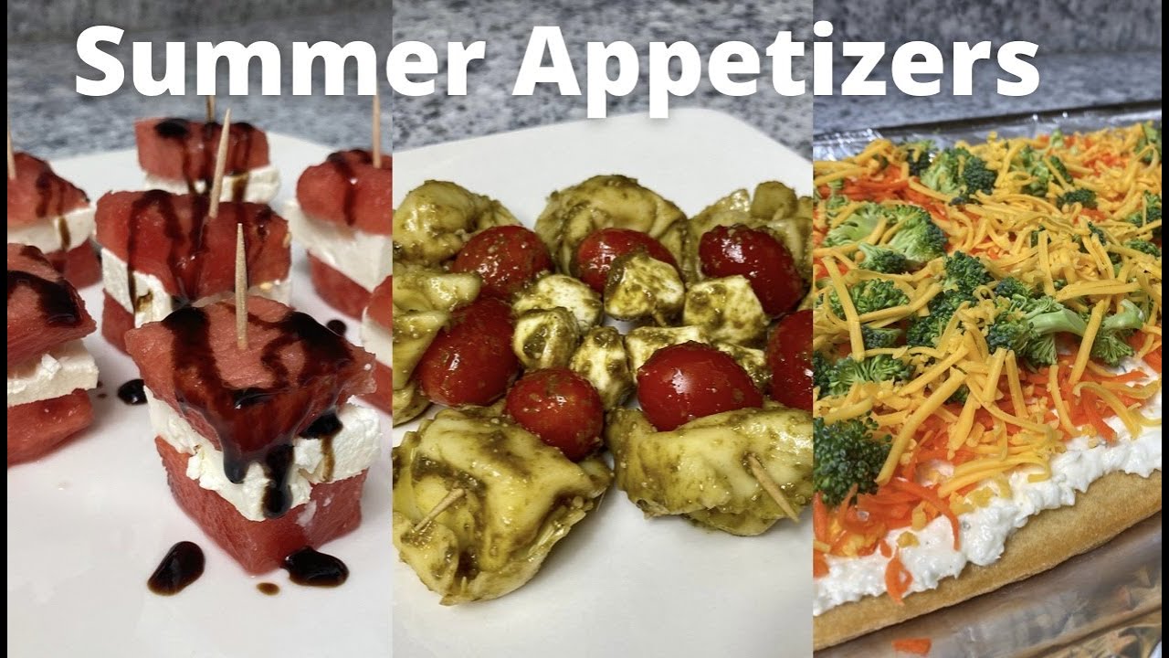 3 SUMMER APPETIZERS | COLD APPETIZERS | ASHLEYLAURENPRICE