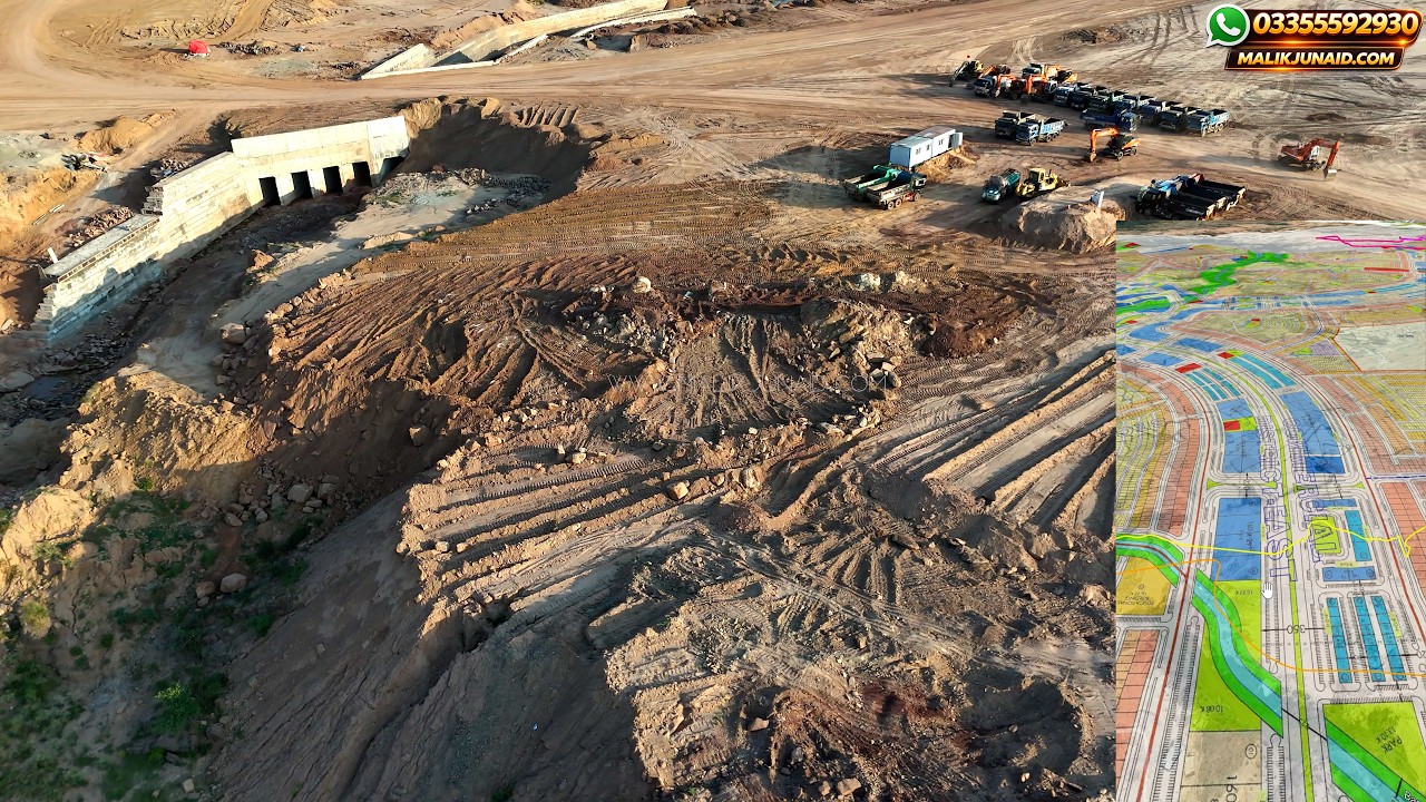 Faisal Town Phase 2 May 2026 Development Update | Sector Q, Civic Center, Roads, Bridges & Sector O