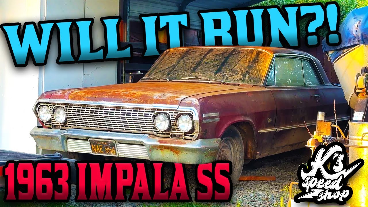 1963 Chevrolet Impala! WILL IT RUN?!? And DRIVE After 35 YEARS!?!