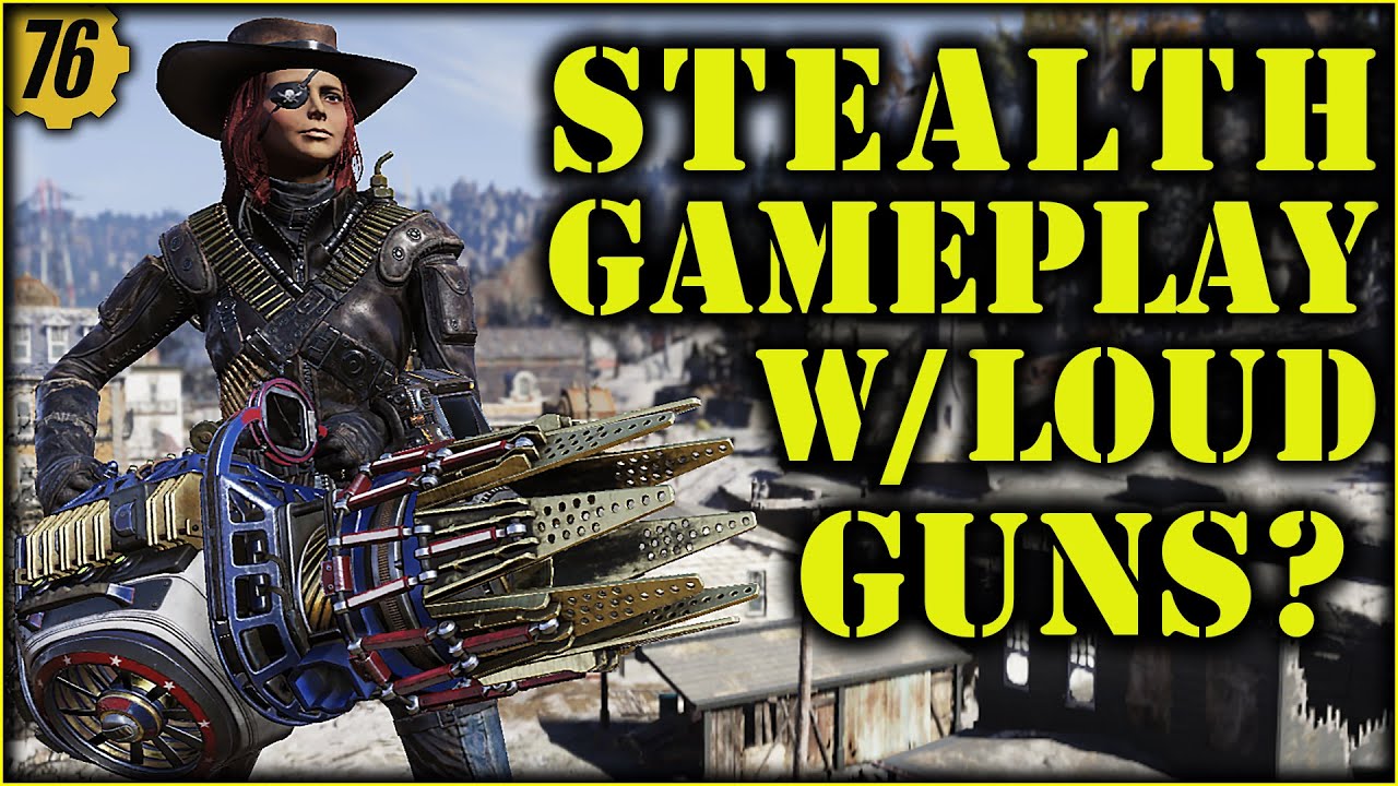 Fallout 76 - Stealth Heavy Gunner with Gatling Plasma? And Friendly Fire needs a fix 🙏