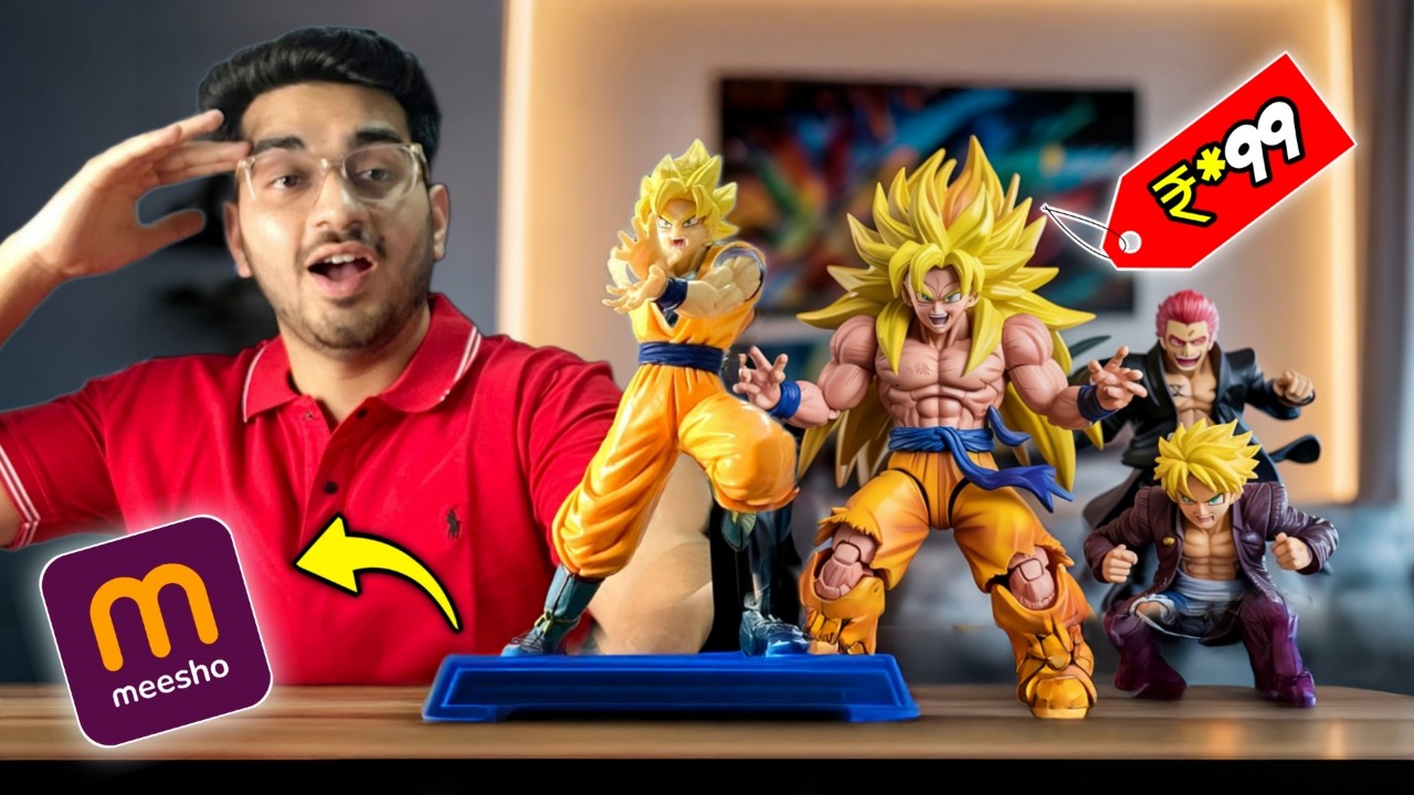 I ORDERED GOKU ACTION FIGURE FROM MEESHO 🔥