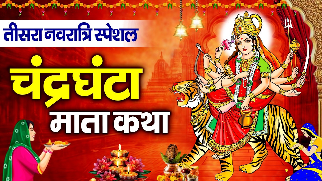 माता चंद्रघंटा की कथा | चंद्रघंटा माता की कहानी | Chandraghanta Mata Ki Katha | Navratri Katha 2026